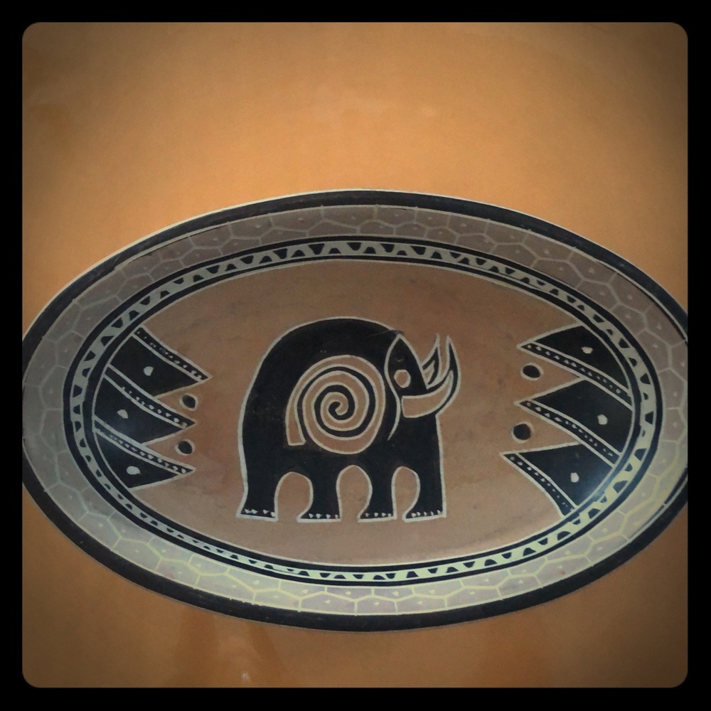 Elegant Elephant Bowl